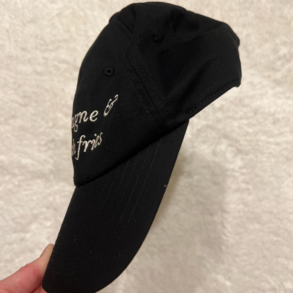 Kate Spade x Target Champagne & Fries Baseball Hat - Picture 6 of 7